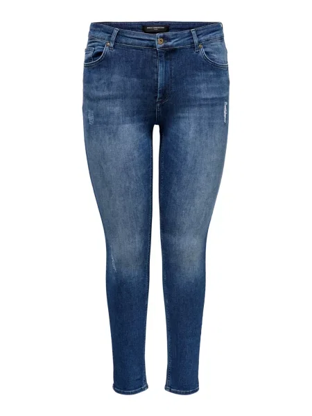 ONLY Carmakoma Jeans Willy denim albastru