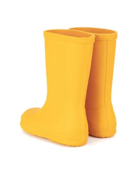 Gumijasti škornji Hunter rumena