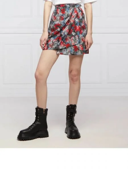 The Kooples De mătase fustă | high waist