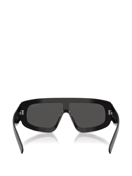 Ochelari de soare Prada Eyewear cu autograf negru
