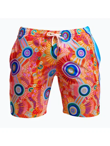 Șorturi de baie pentru bărbați Funky Trunks Long Johnny Short culinary colour