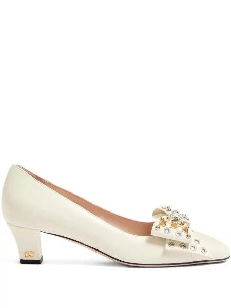 Pantofi cu toc Valentino Garavani alb