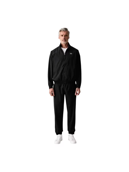 Komplet dresowy Lacoste czarny