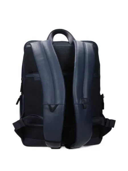 Rucsac Piquadro din piele albastru