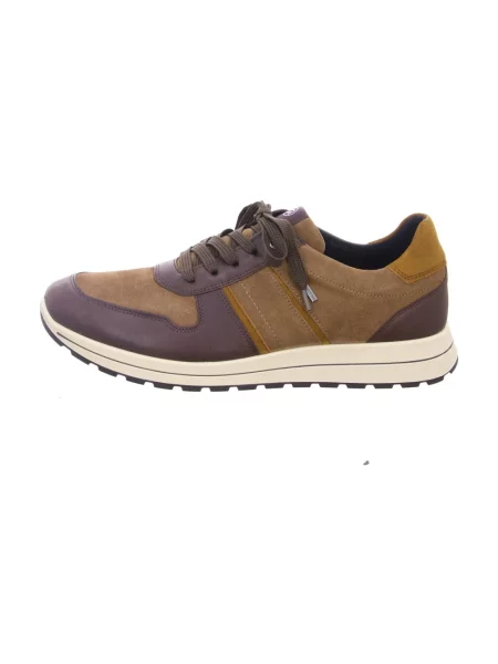 Sneakersy Ara casual brązowe