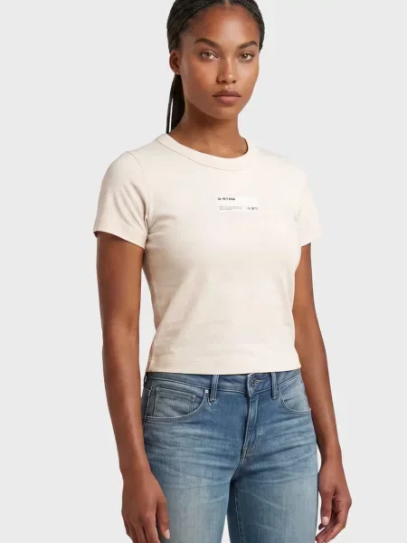 Дитяча футболка G-star Raw біла