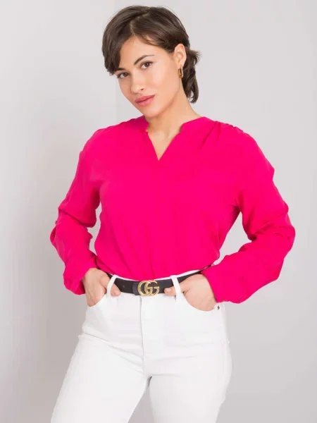 Cămașă Fashionhunters fucsie