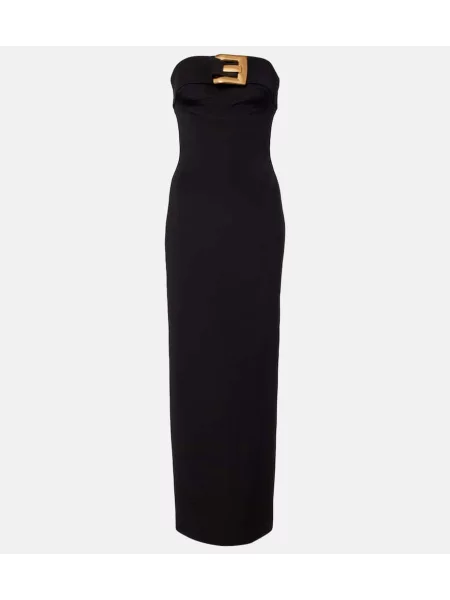 Rochie Balmain din jerseu negru