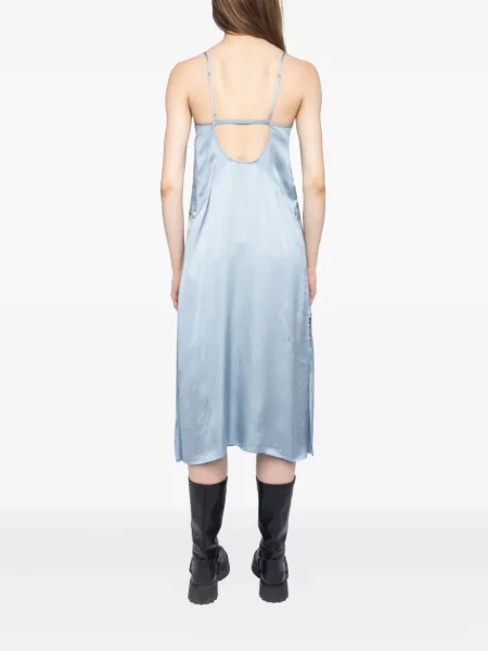 Rochie midi Zadig&voltaire până la genunchi de costum albastru