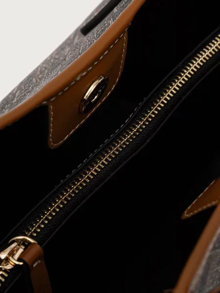 Tommy Hilfiger шопинг чанта дамска кафяво