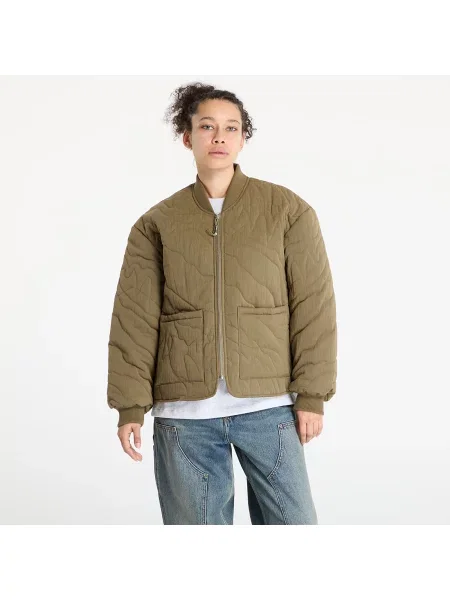 Jacheta FTSHP Silver Lining Quilted Jacket UNISEX Olive L kaki