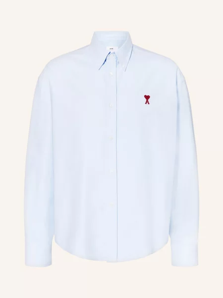Ami Paris Koszula Oxford Classic Fit blau