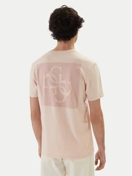 Guess T-shirt Ružičasta narančasta