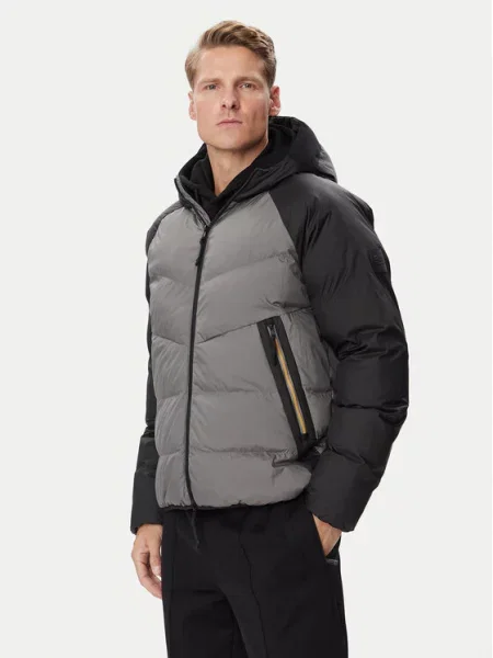 Emporio Armani Zimska jakna siva