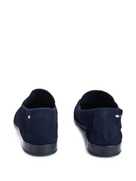 Pantofi loafer Paul Smith din piele de căprioară albastru