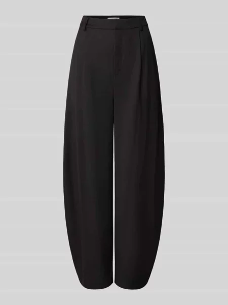 Spodnie o kroju barrel fit z dodatkiem model Callia' Gestuz czarne