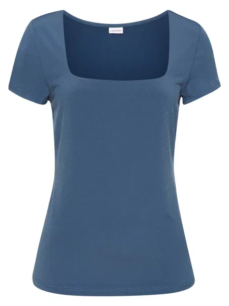 LASCANA Tricou fumuriu albastru