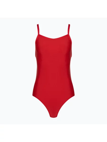 Jednodílné plavky FINIS Openback Solid red červené