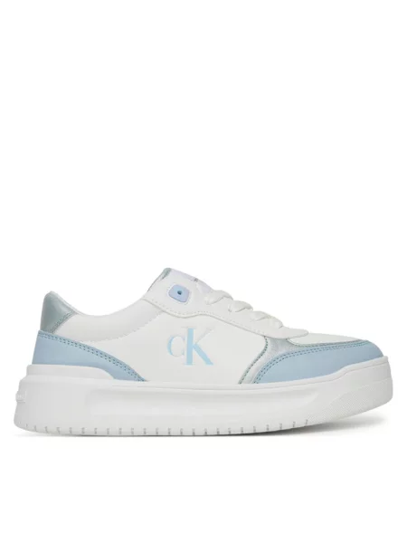 Sneakersy Calvin Klein Jeans białe