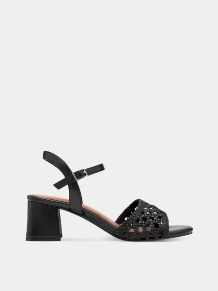 Босоніжки Marco Tozzi синтетичний чорний