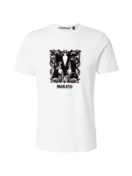 ANTONY MORATO Tricou castaniu / negru alb