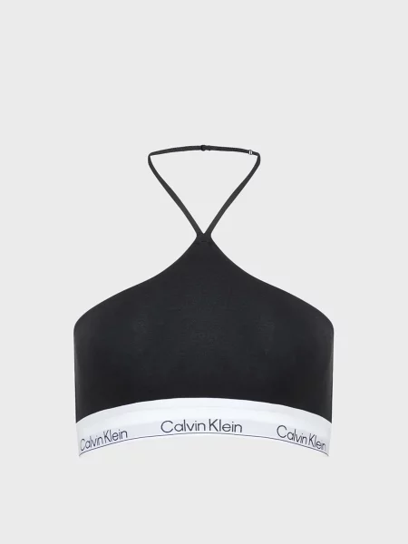 Без підкладки бюстгальтер Calvin Klein чорний