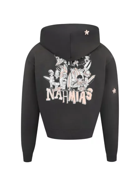 Hanorac cu glugă Nahmias negru