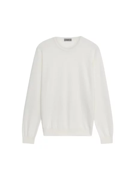 Sweter Ferrante wełniany biały