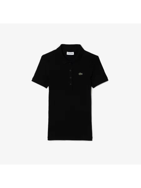 Поло Lacoste черное