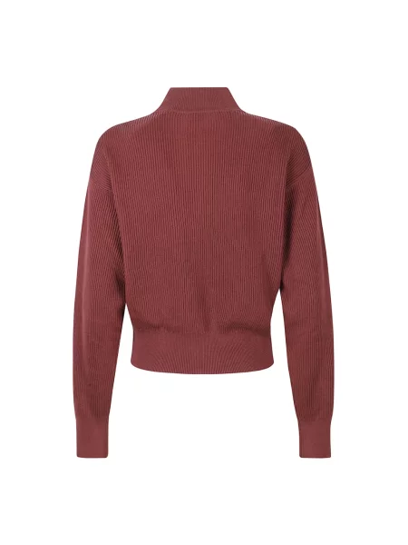 Kardigan Brunello Cucinelli czerwony