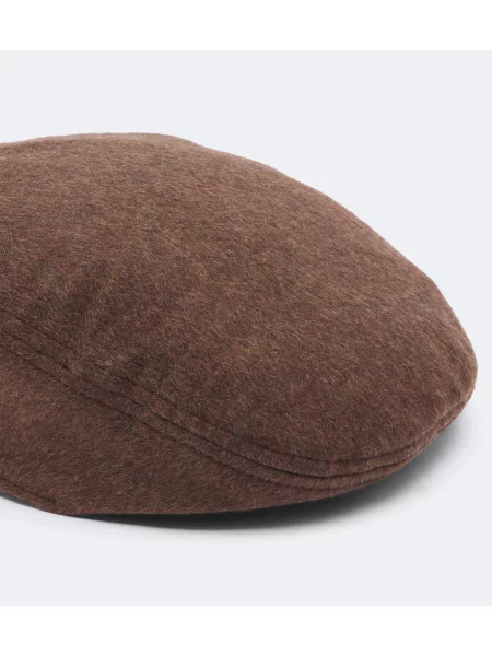 Căciulă Jacquemus de lână fără toc maro
