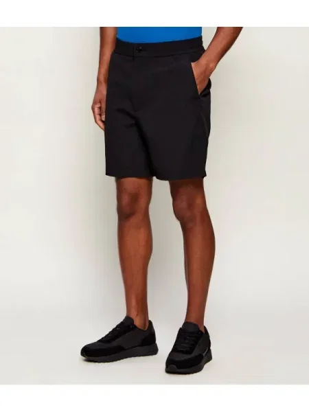 Calvin Klein Pantaloni scurți | Straight fit negru