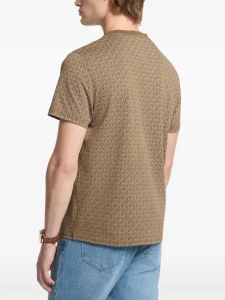Tricou Michael Kors cu imagine din jerseu