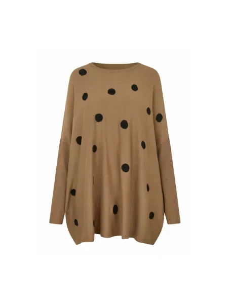 Sweter Masai brązowy