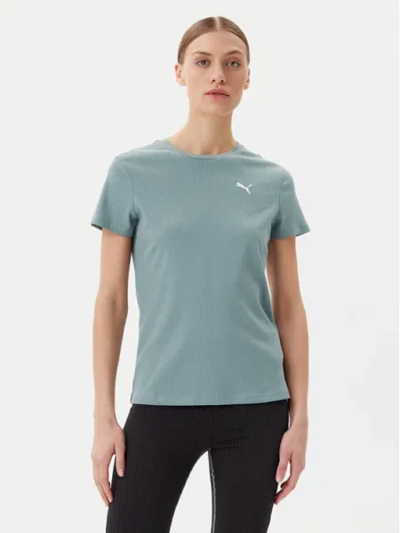 Puma Tricou Ess Elevated verde