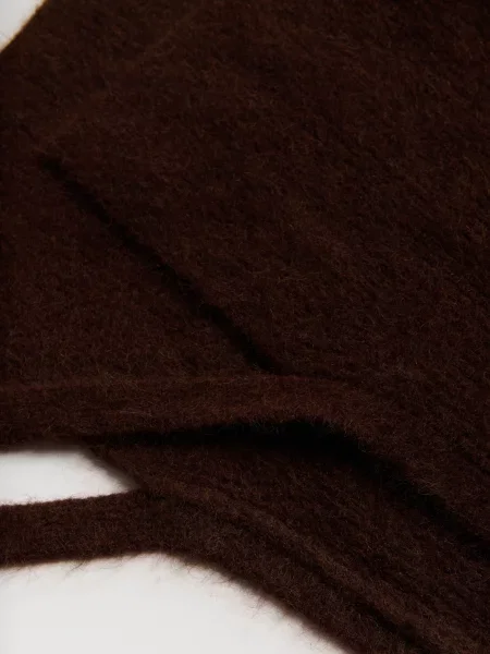 Пончо Reserved коричневе