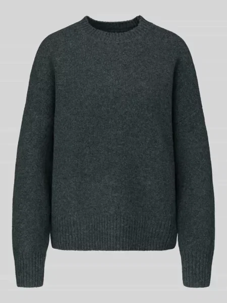 Sweter o kroju relaxed fit z dodatkiem wełny model ‘BOOM’ Vero Moda
