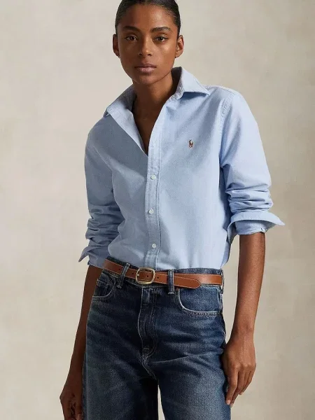 Polo Ralph Lauren cămașă pentru femei din albastru