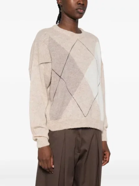 Pulover Scaglione cu model argyle