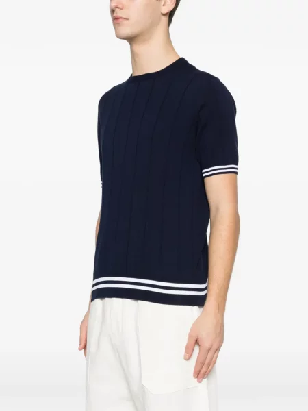 Tricou Panicale cu dungi albastru