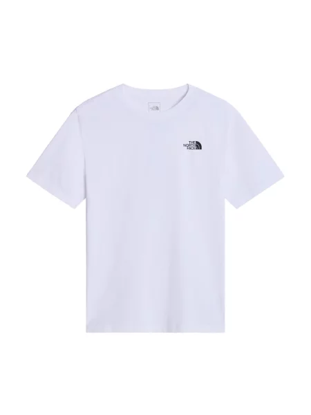 THE NORTH FACE Tricou negru alb