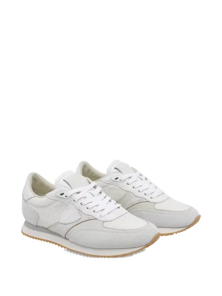 Sneakers Philippe Model Paris με κορδόνια με δαντέλα λευκό
