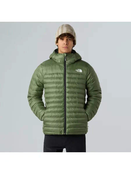 Férfi dzseki The North Face Terra Peak Hoodie bark mist. Méret: S zöld