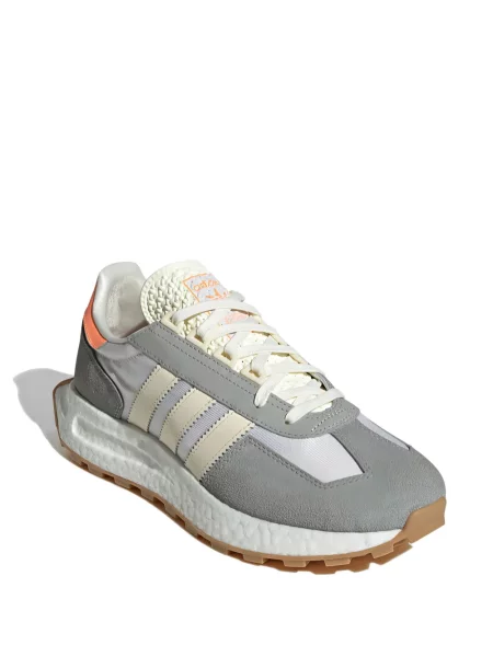 Pruhované tenisky Adidas šedé