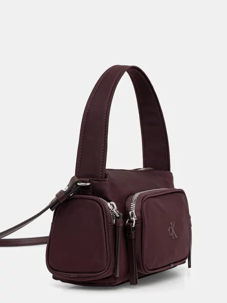 Calvin Klein Geantă Pocket Bag W/ Strap Vișiniu violet