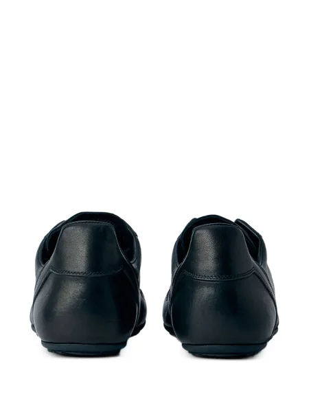 Sneakers Rick Owens με κορδόνια με στρογγυλή μύτη με δαντέλα μαύρο