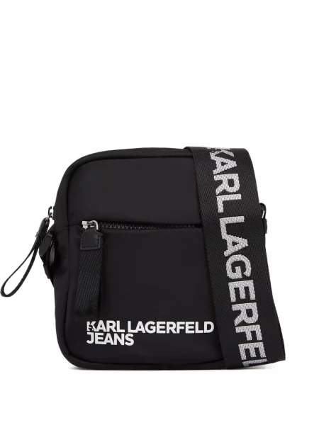Geantă Karl Lagerfeld Jeans negru