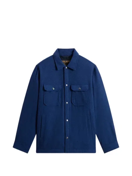 Μπουφάν πουκάμισο Woolrich μπλε