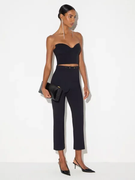 Брюки Elisabetta Franchi черные