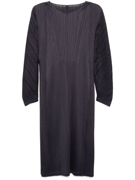 Rochie Pleats Please Issey Miyake plisată de costum negru